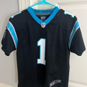 Black and Blue Youth NFL Jersey - Cam Newton Carolina Panthers